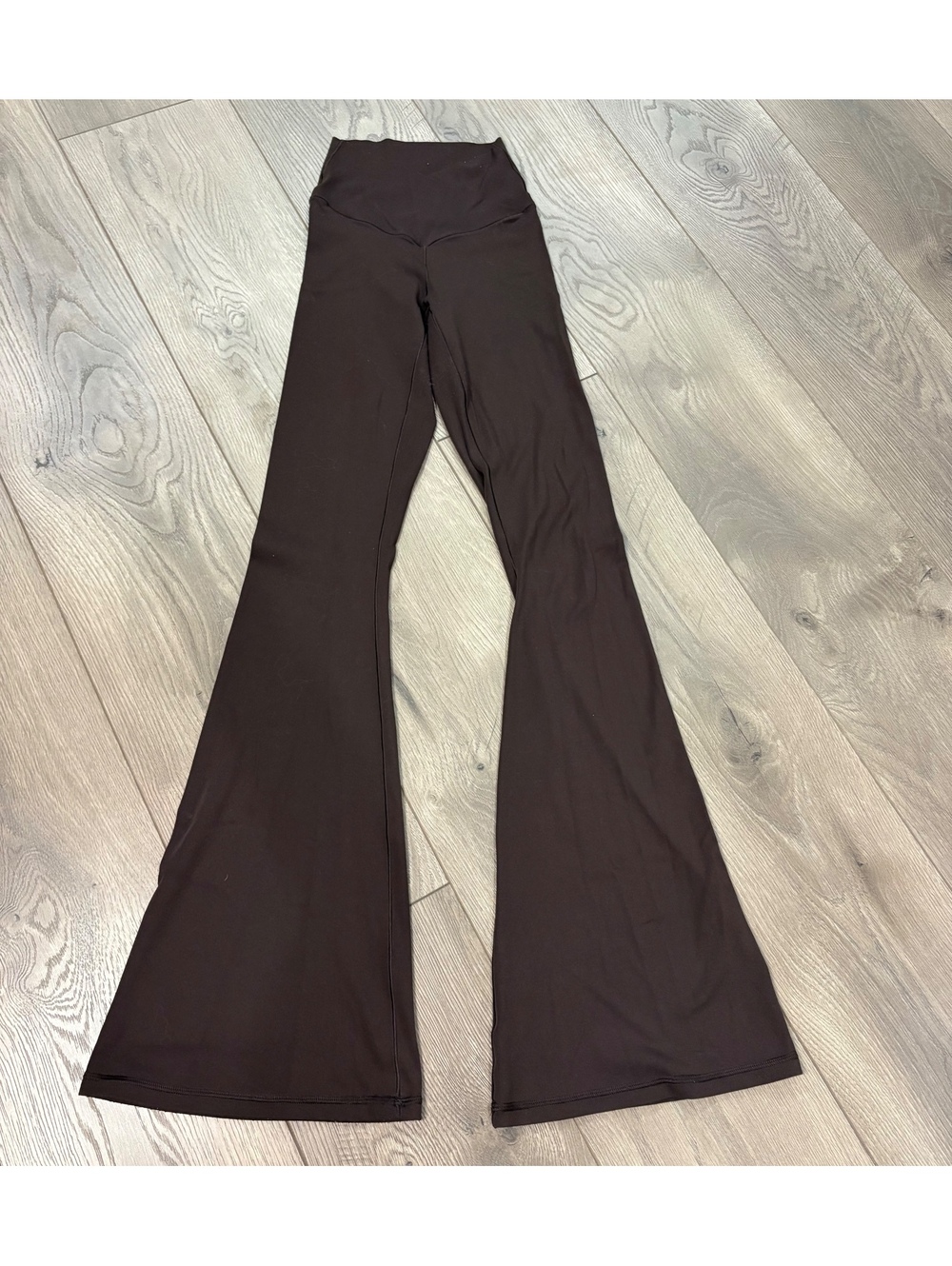 Offline by Aerie brown flare leggings cross over front XS